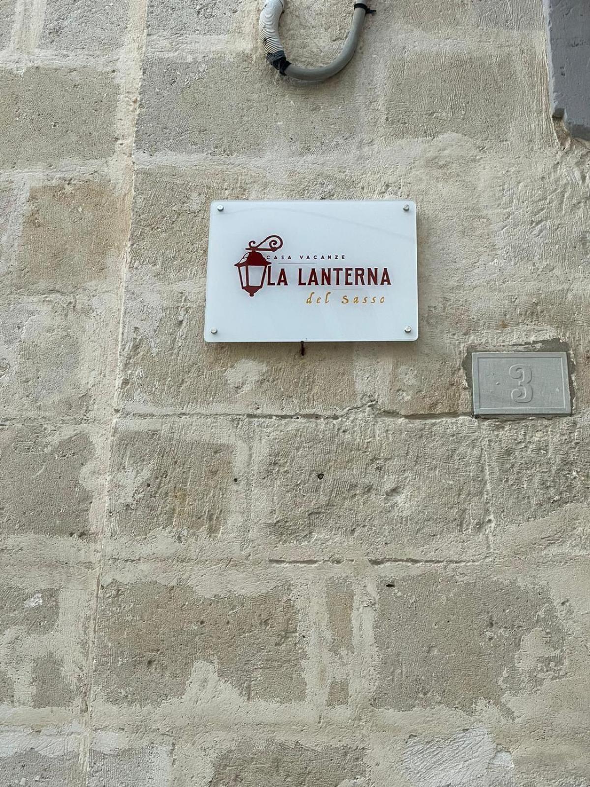 La Lanterna Del Sasso Villa Matera Dış mekan fotoğraf